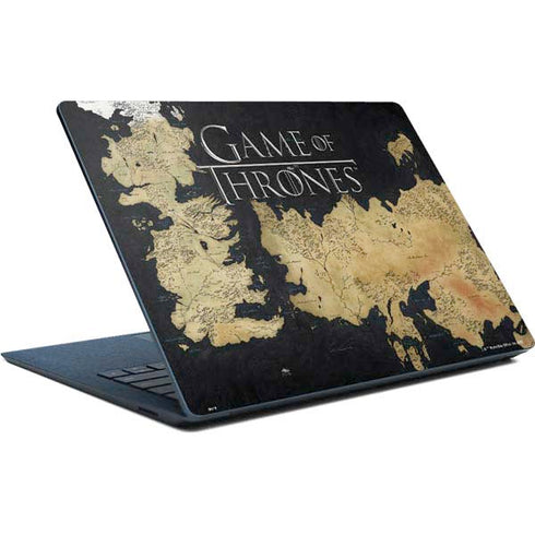 Game of Thrones: Westeros Map Surface Laptop Skin